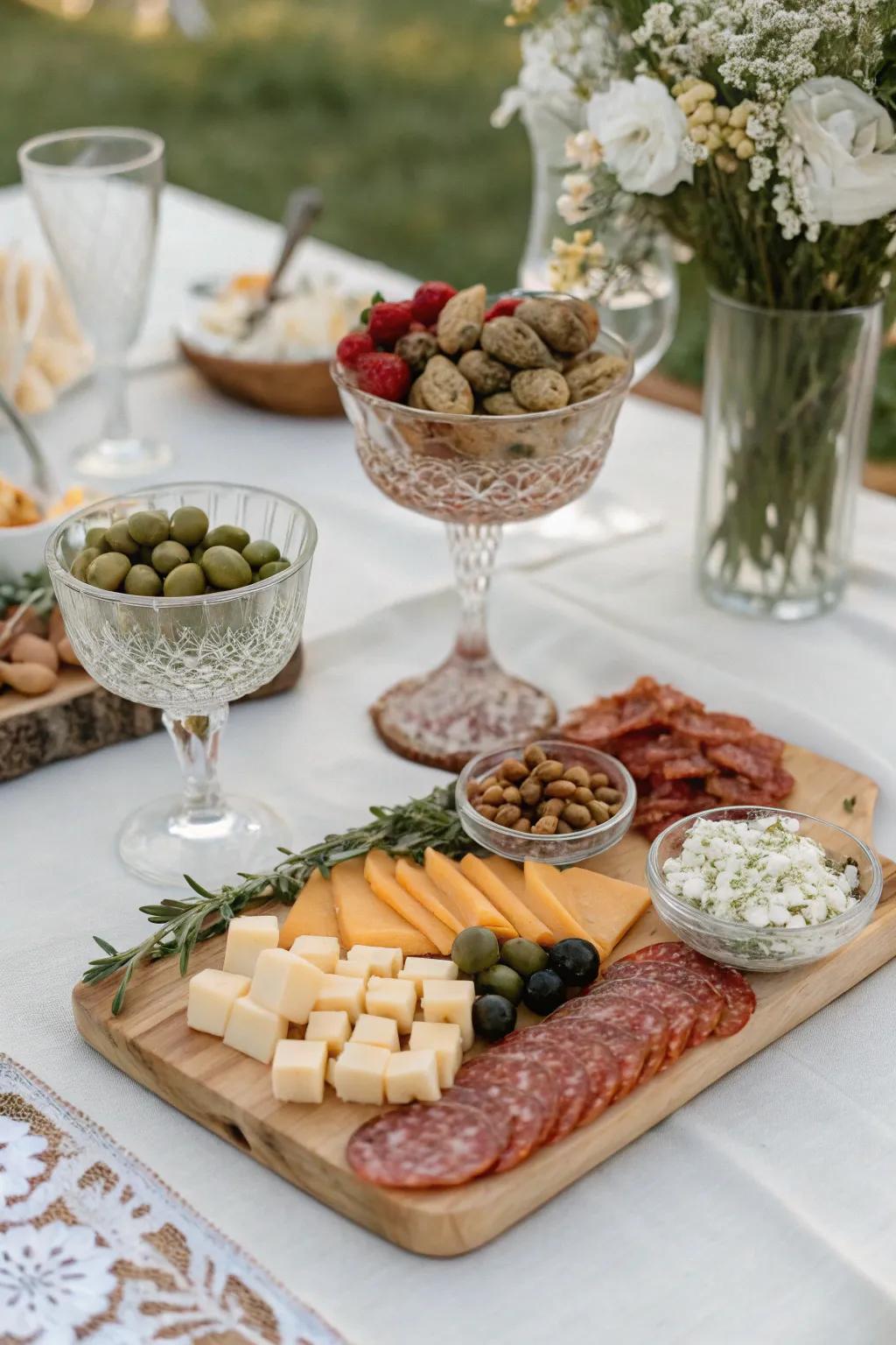 Timeless glassware injects refinement and sophistication.