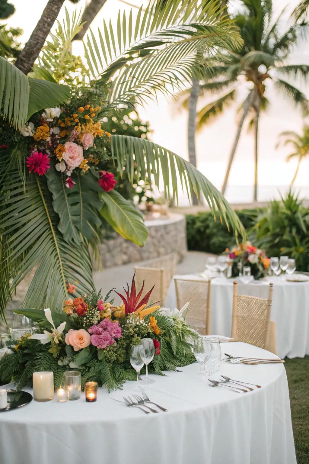 Equatorial sensations forge an exotic atmosphere