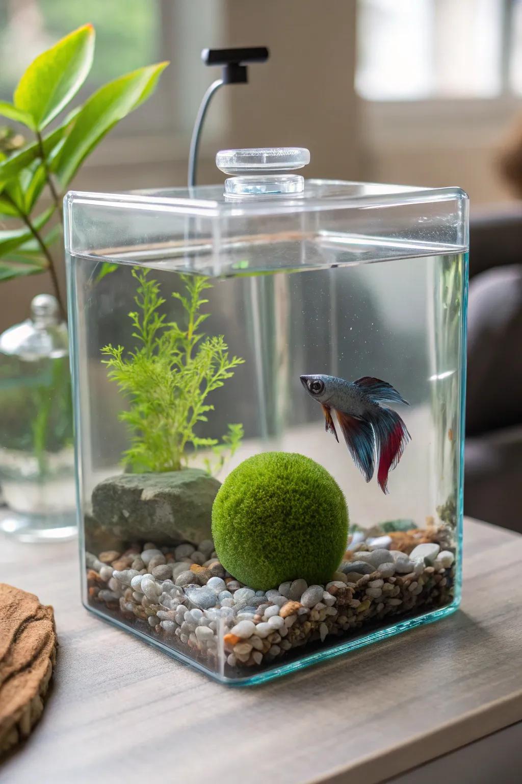 Welcome simple sophistication with an uncomplicated, neat layout.