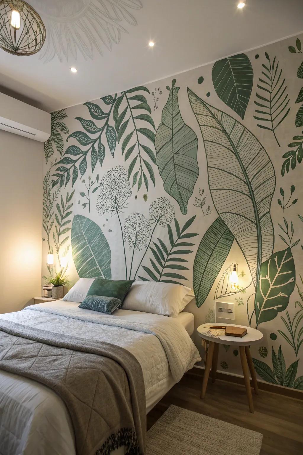 Botanical themes infuse an invigorating essence of the outdoors within your home.