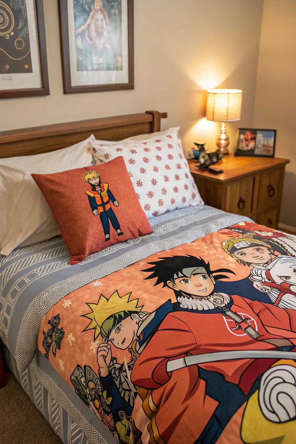 Animated bedding provides a warm and intimate feel to your sleep sanctuary.