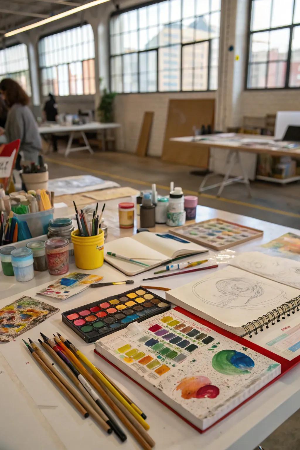 A surface ready for your next work of art.