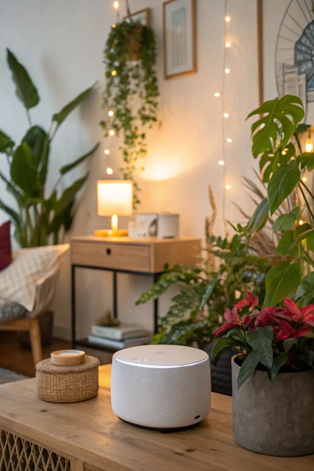 Calming music is vital for creating a peaceful spa setting.