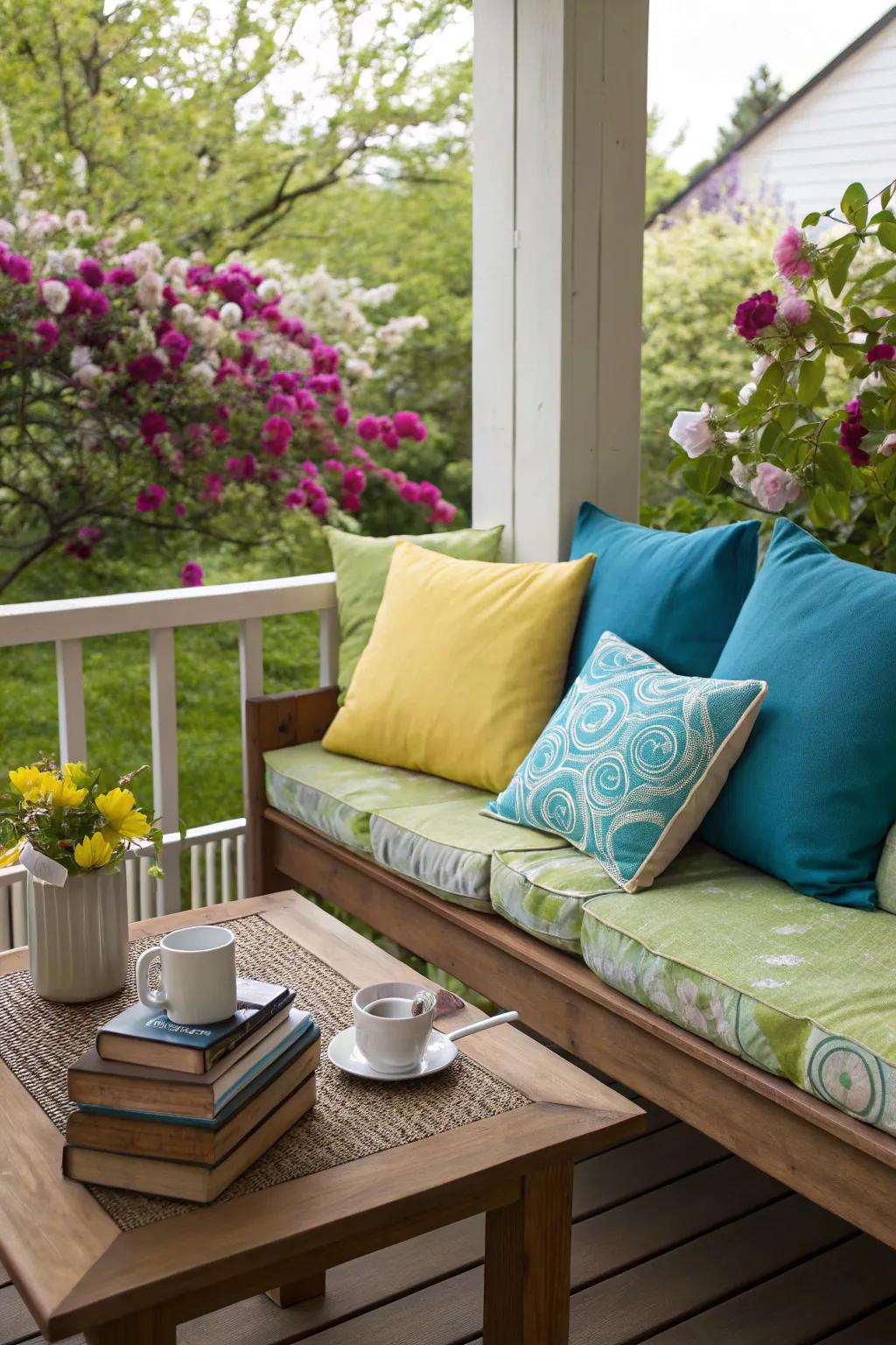 Add comfortable seating alcoves for relaxation and style.