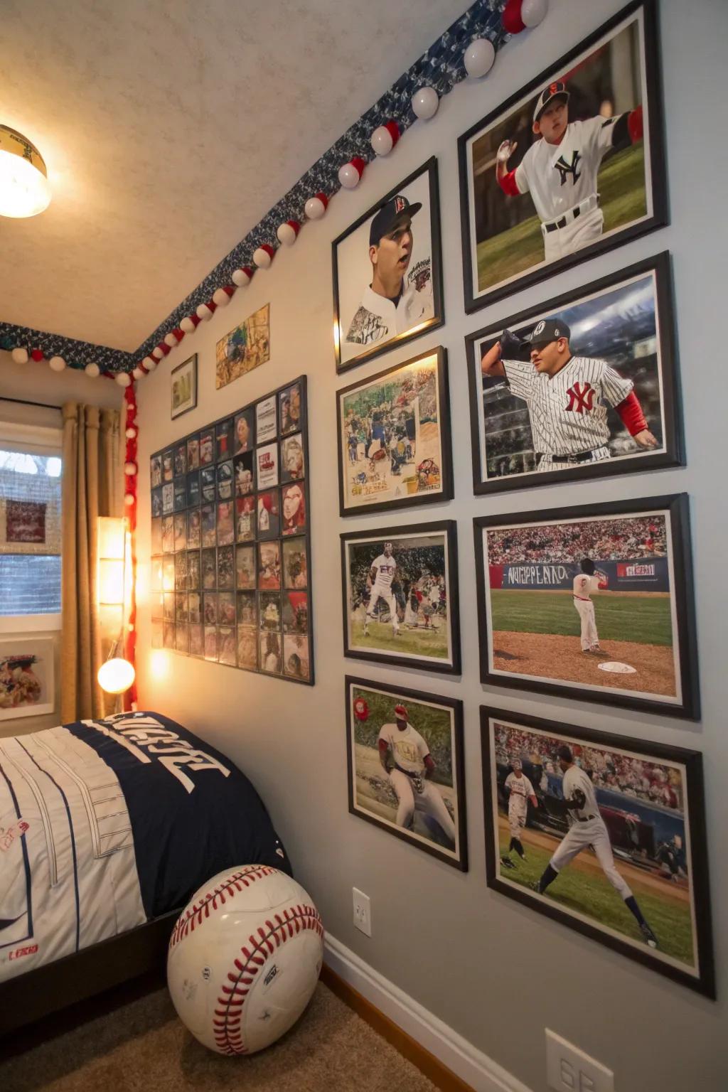 Infuse your walls with the dynamic essence of rounders art.