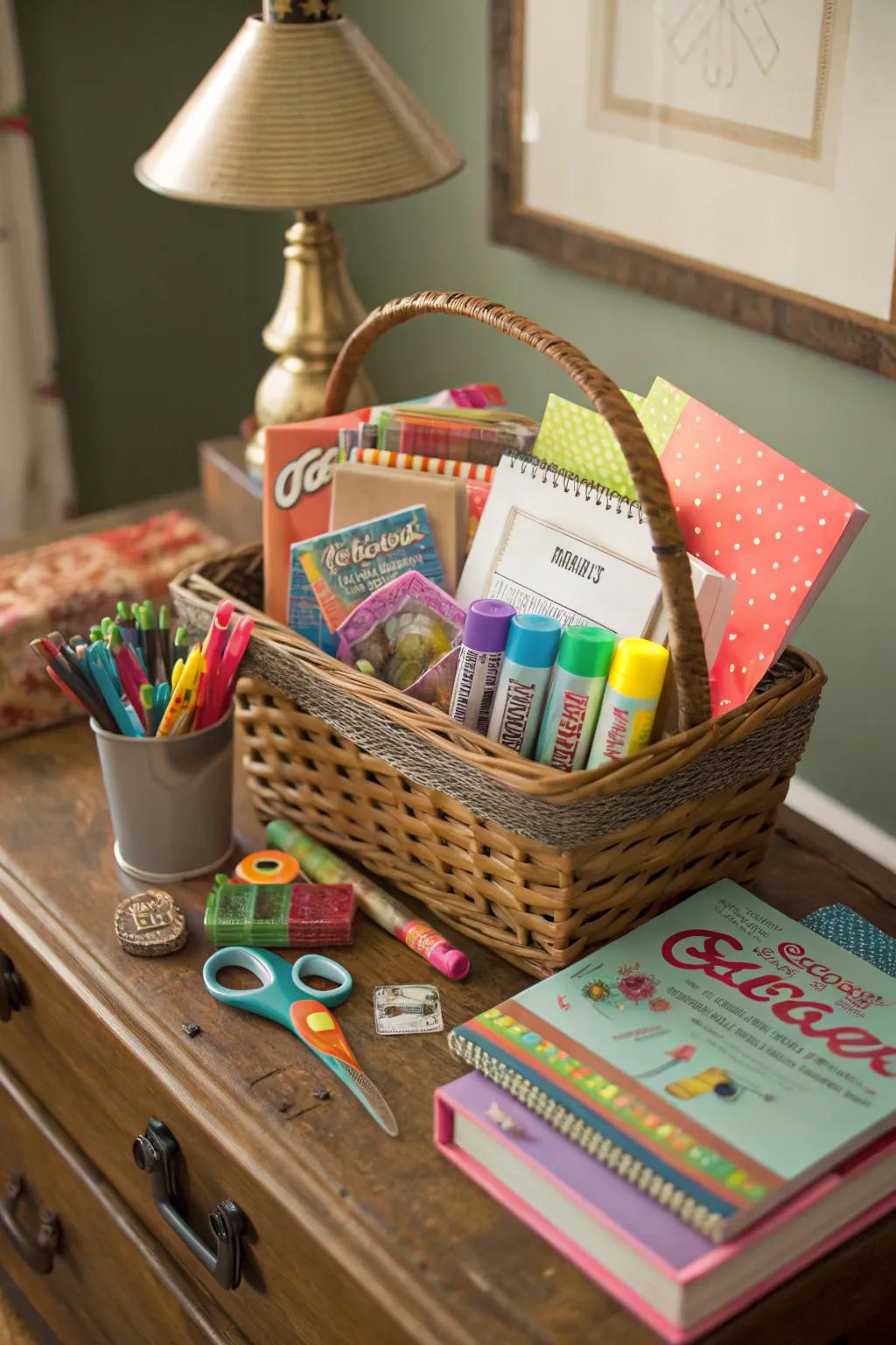 Let your imagination soar with custom DIY gift baskets.