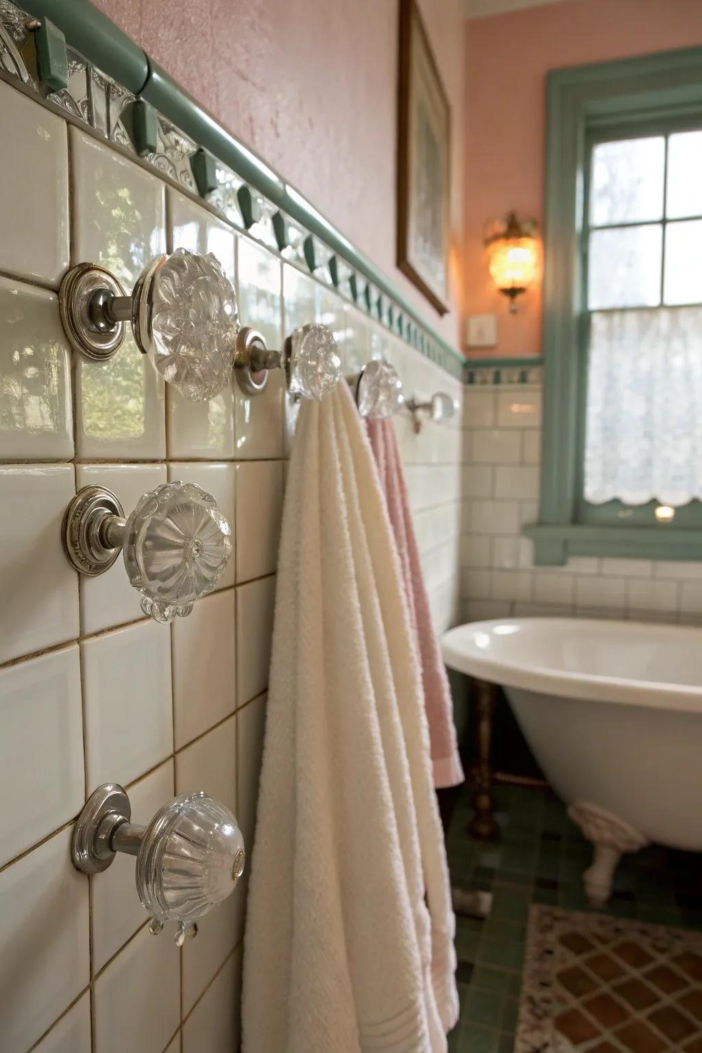 Classic glass orbs impart a vintage essence and sophistication.
