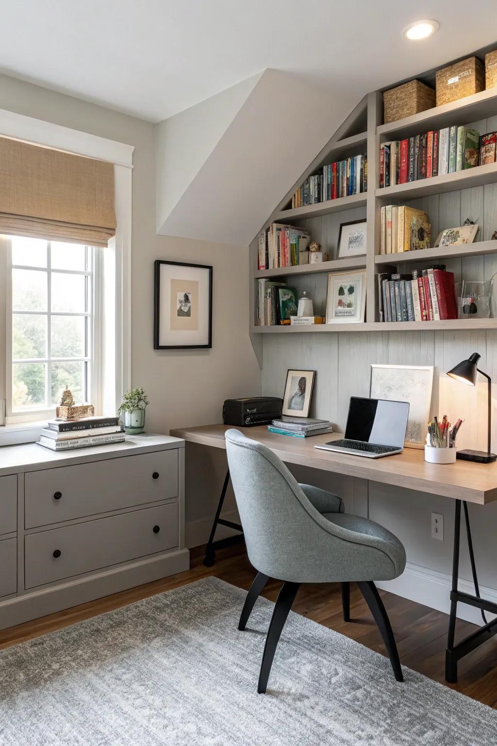 A thoughtfully designed home office can significantly enhance both efficiency and satisfaction.