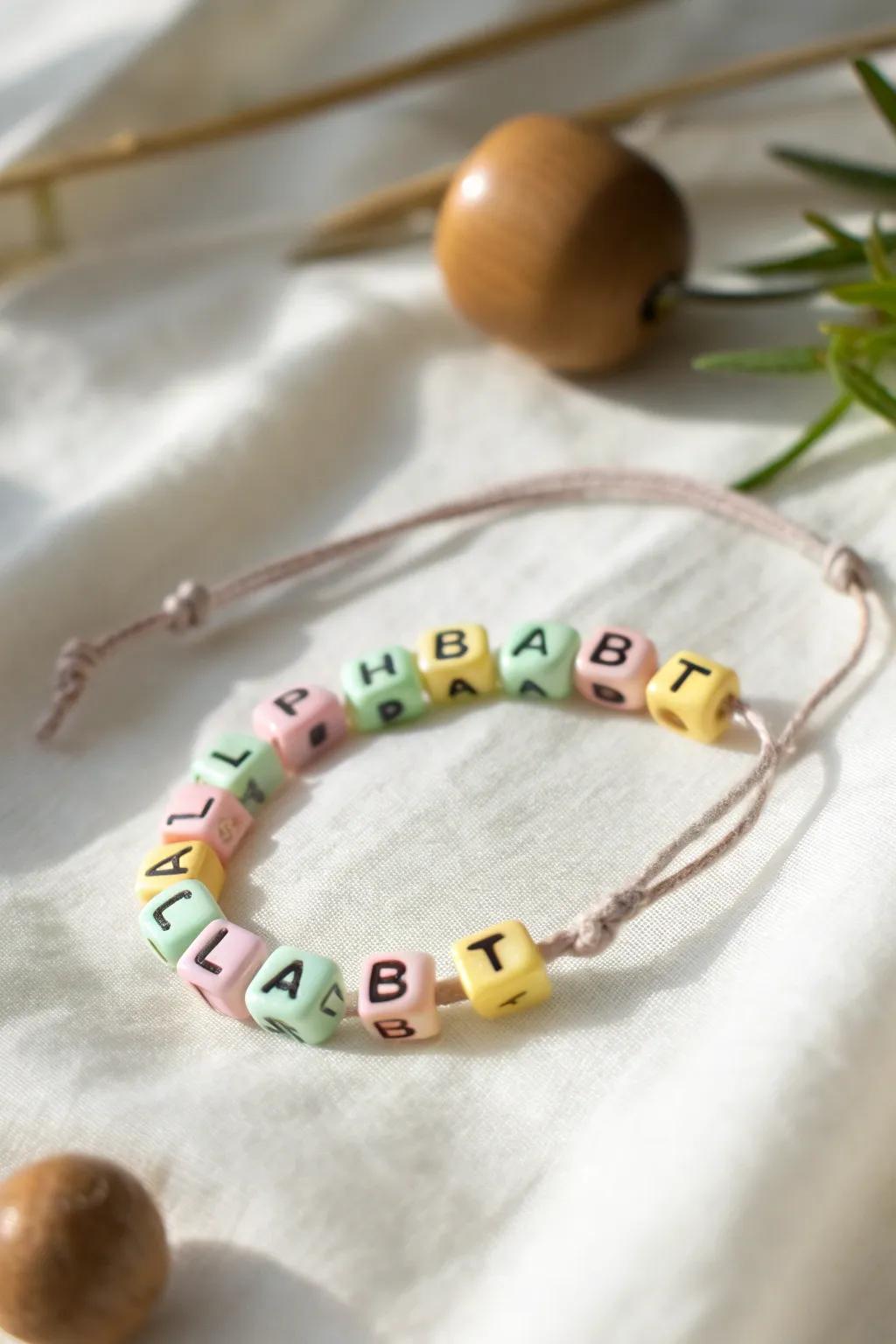 Design a personalized bangle brimming with vibrancy and individual significance—perfect for tender souls with expansive hearts!