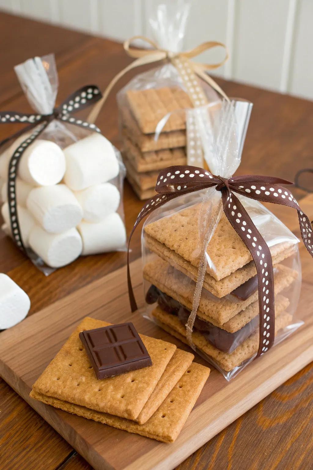 Campfire treat bundles bring a tasty touch of nostalgia.