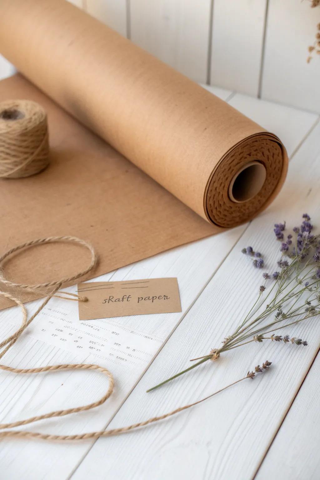 Transform your gift-giving into an art form with the timeless appeal of rustic paper elegance. 🌿✨