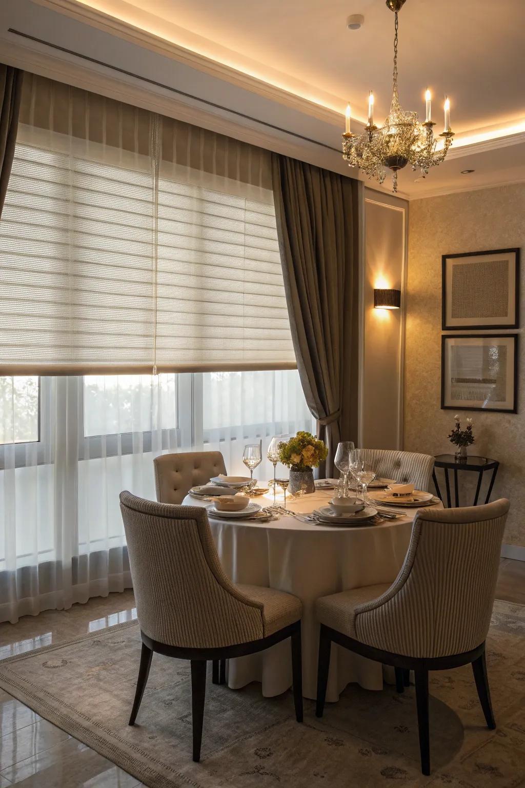 Style your windows with refinement and grace.