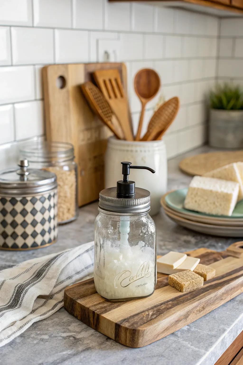 Apothecary jars with charm inject classic allure into any cooking space.