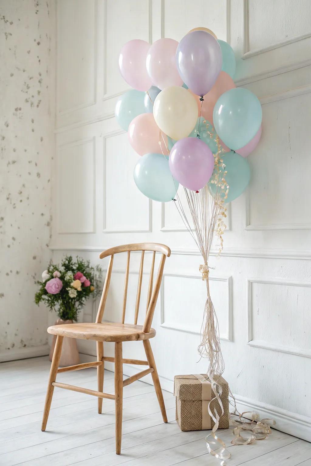 Transform your baby shower into a whimsical wonderland with a balloon bonanza!