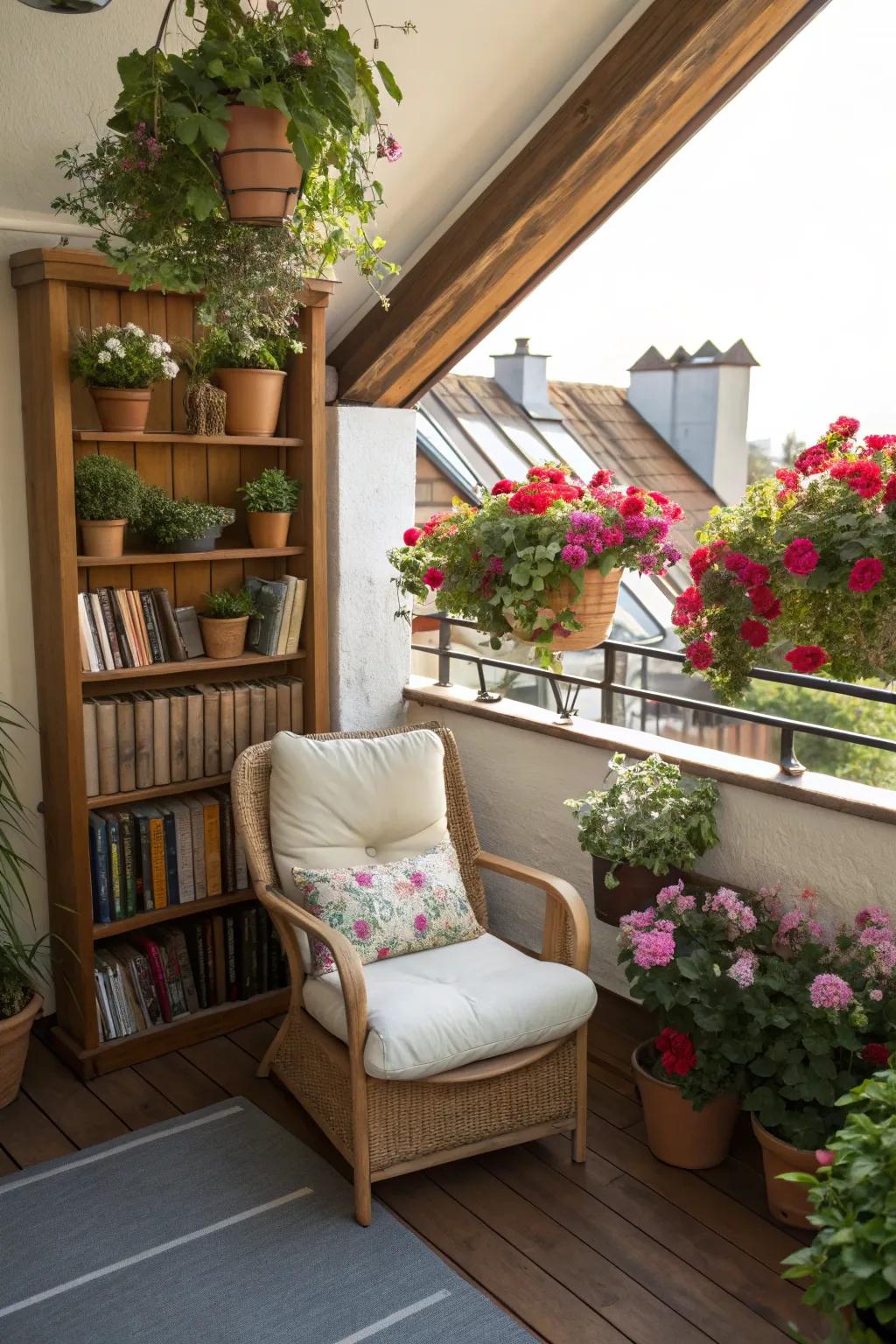 A serene haven for literature enthusiasts.