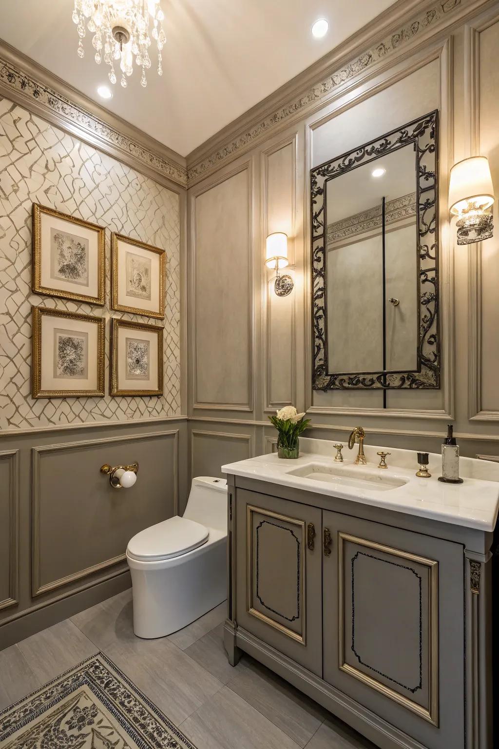 Vertical surface detailing adds elegance and feel.