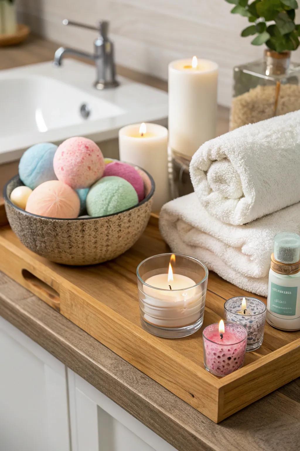 Unwind and rejuvenate with a bespoke pampering set.