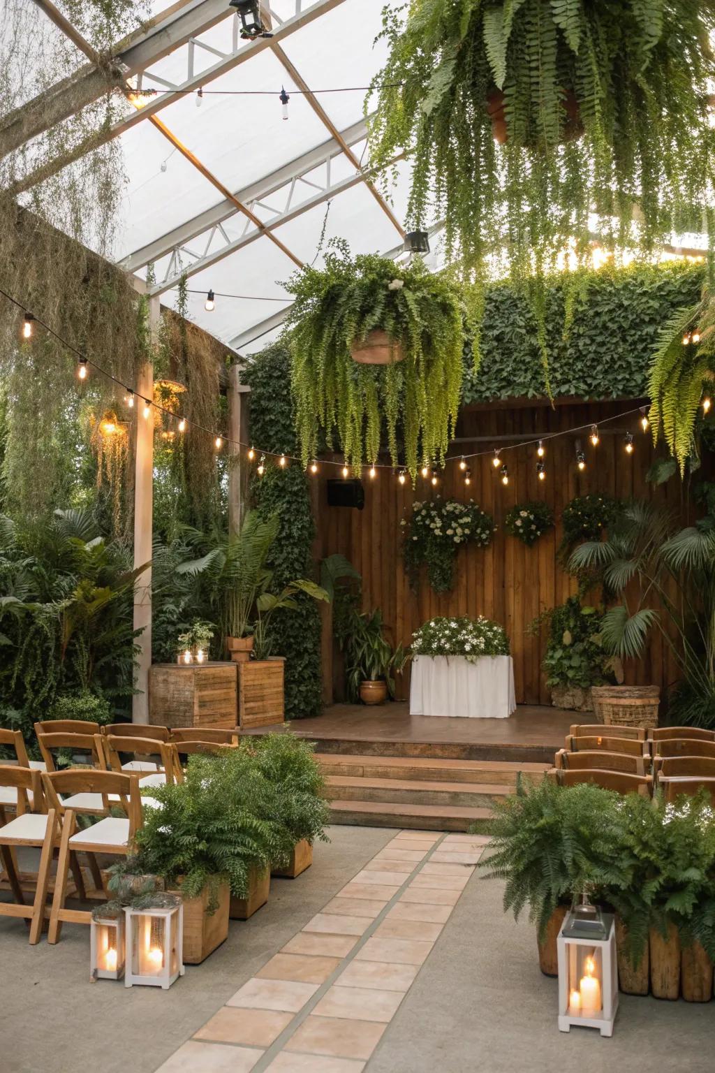 Welcome the outdoors in through nature-themed decor.
