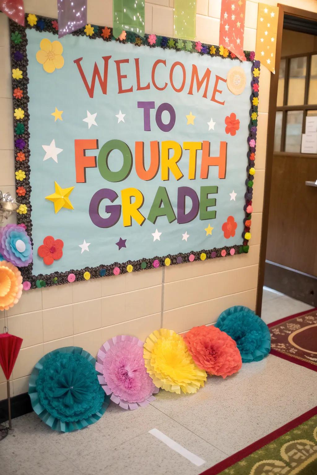 Greet your students with a wave of vibrancy and warmth! #BackToSchool #WelcomeVibes