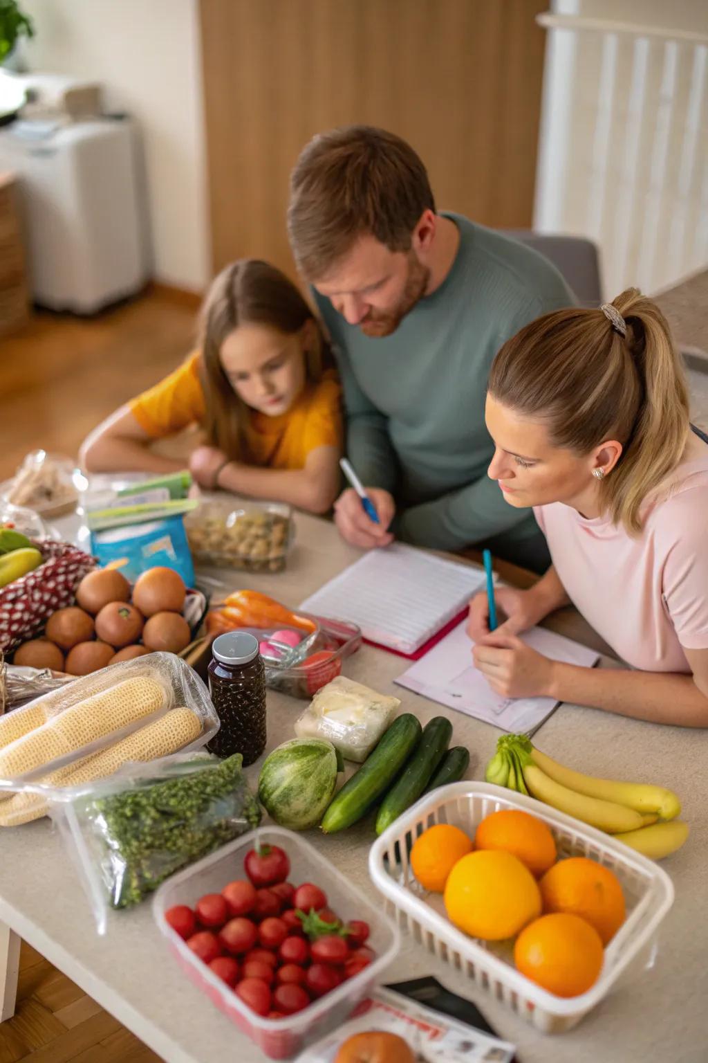 An inventive budgeting session that also serves as a family game evening.