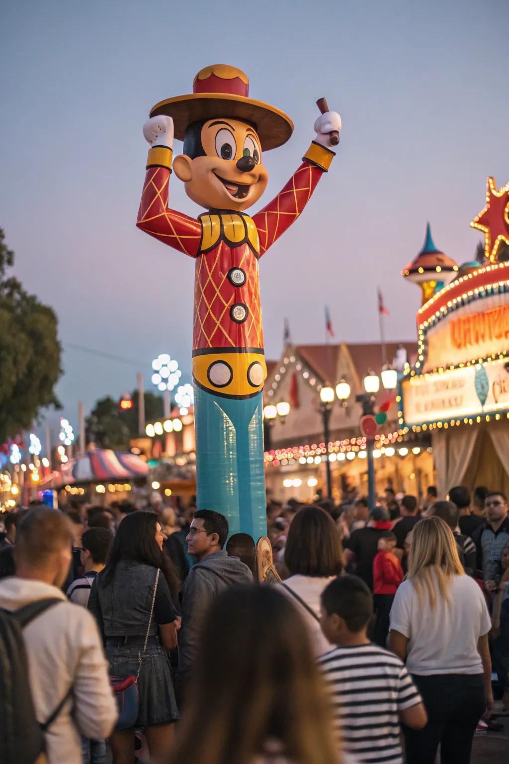 Animated characters showcased on markers bring back fond memories and amusement.