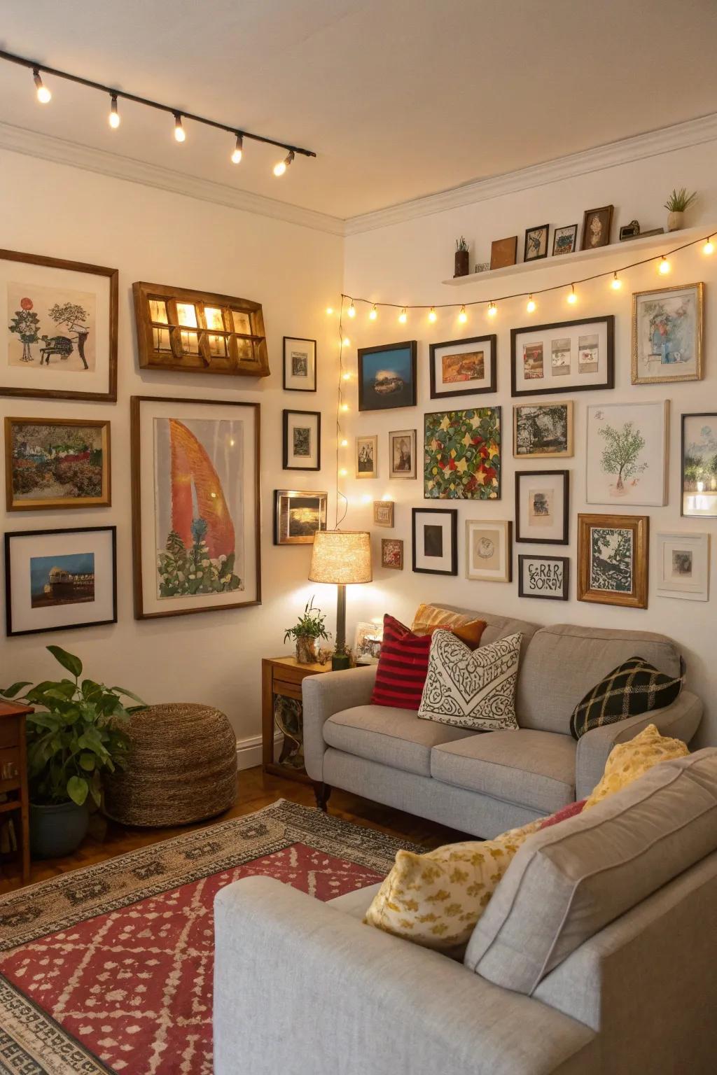 Showcase your unique style with an eclectic blend.