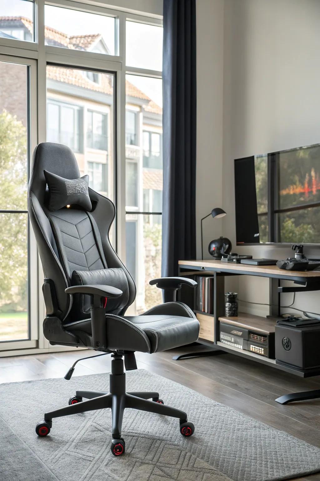 Specialized gaming seats designed for comfort and prolonged gameplay.