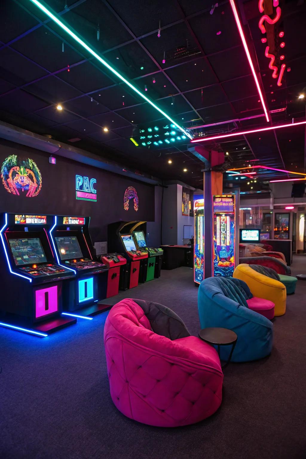 With these touches, any game room will vibrate with life and excitement.