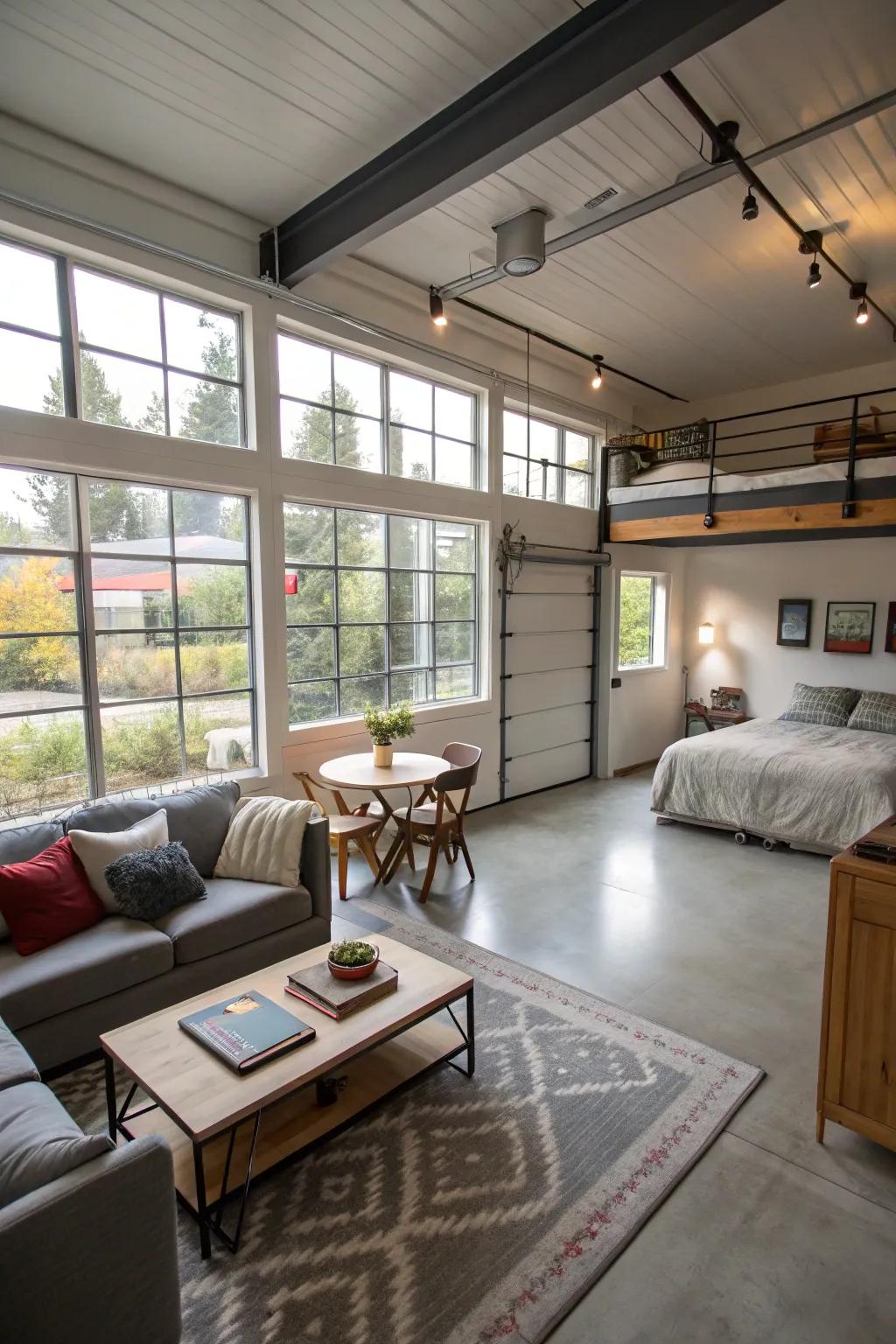 Seamlessly integrated adaptable living space.