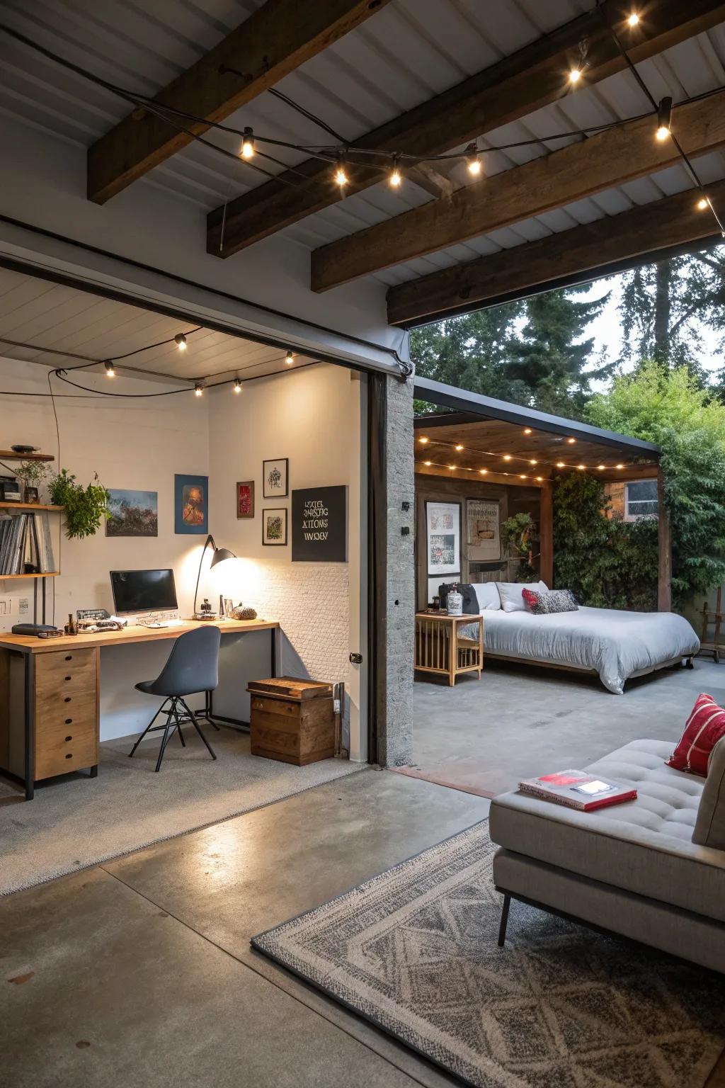 A versatile space optimizes the use of available square footage.