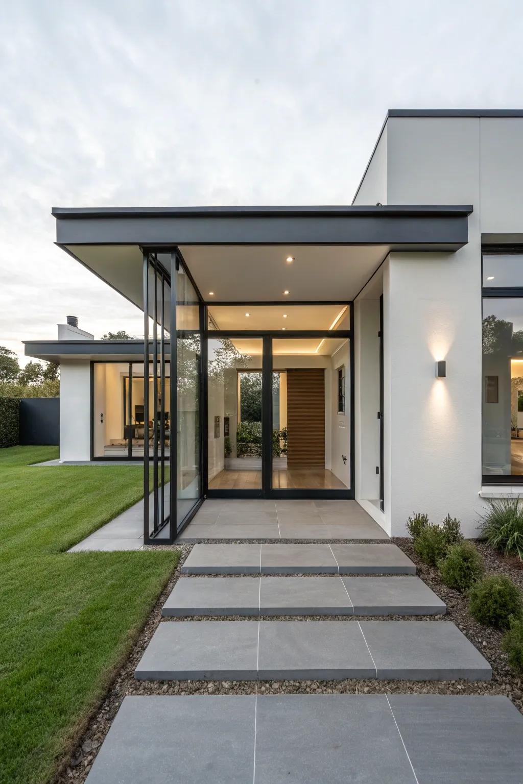 Geometrical figures and refined outlines grant a polished, contemporary charm.