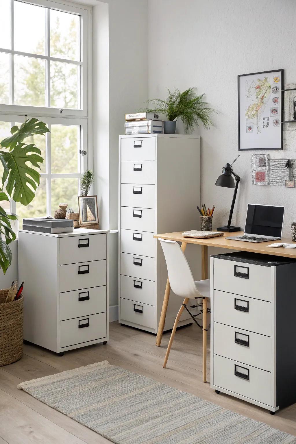 Discover the freedom of adaptable organizing systems in your workspace.