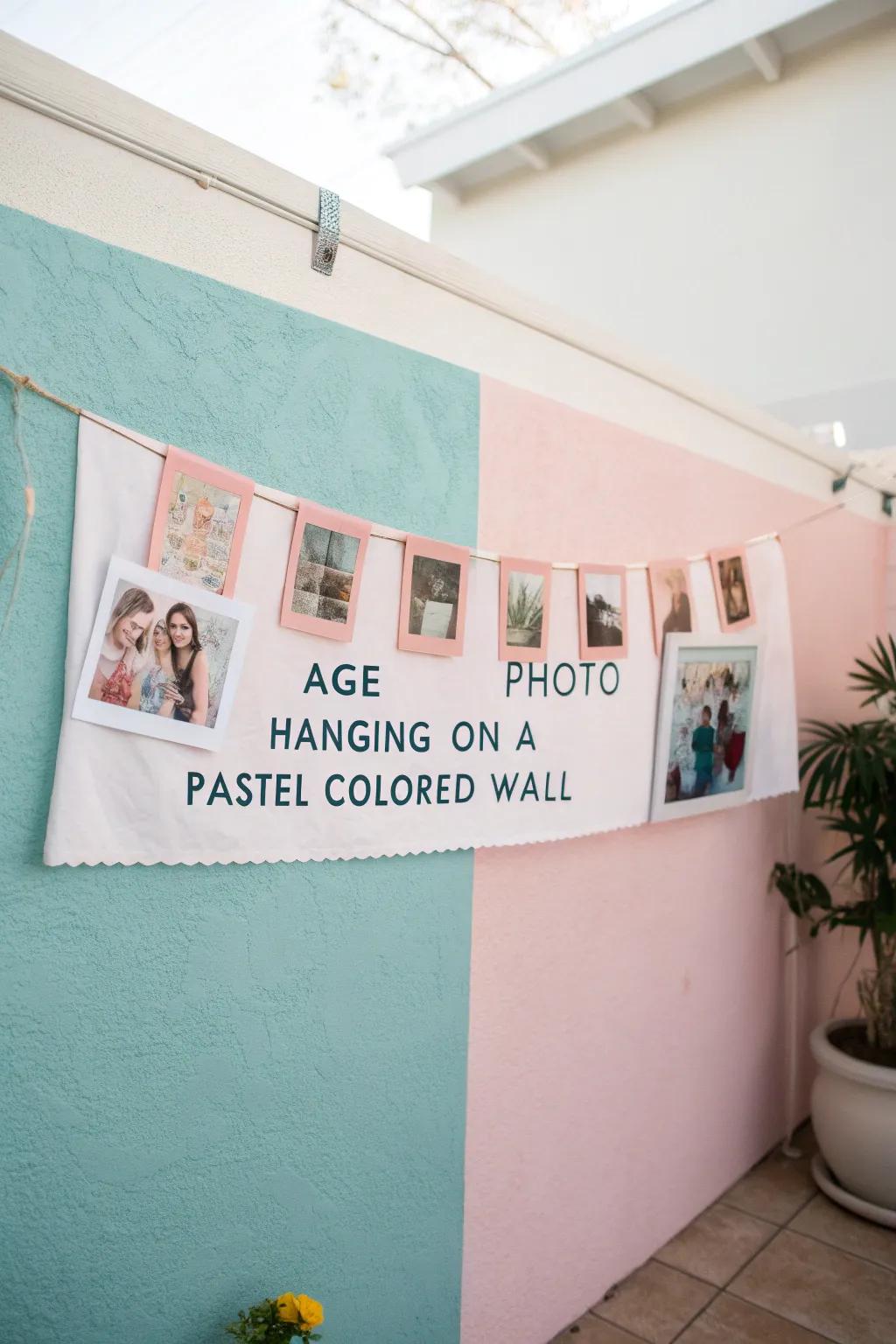 A significant year banner displaying yearly images.