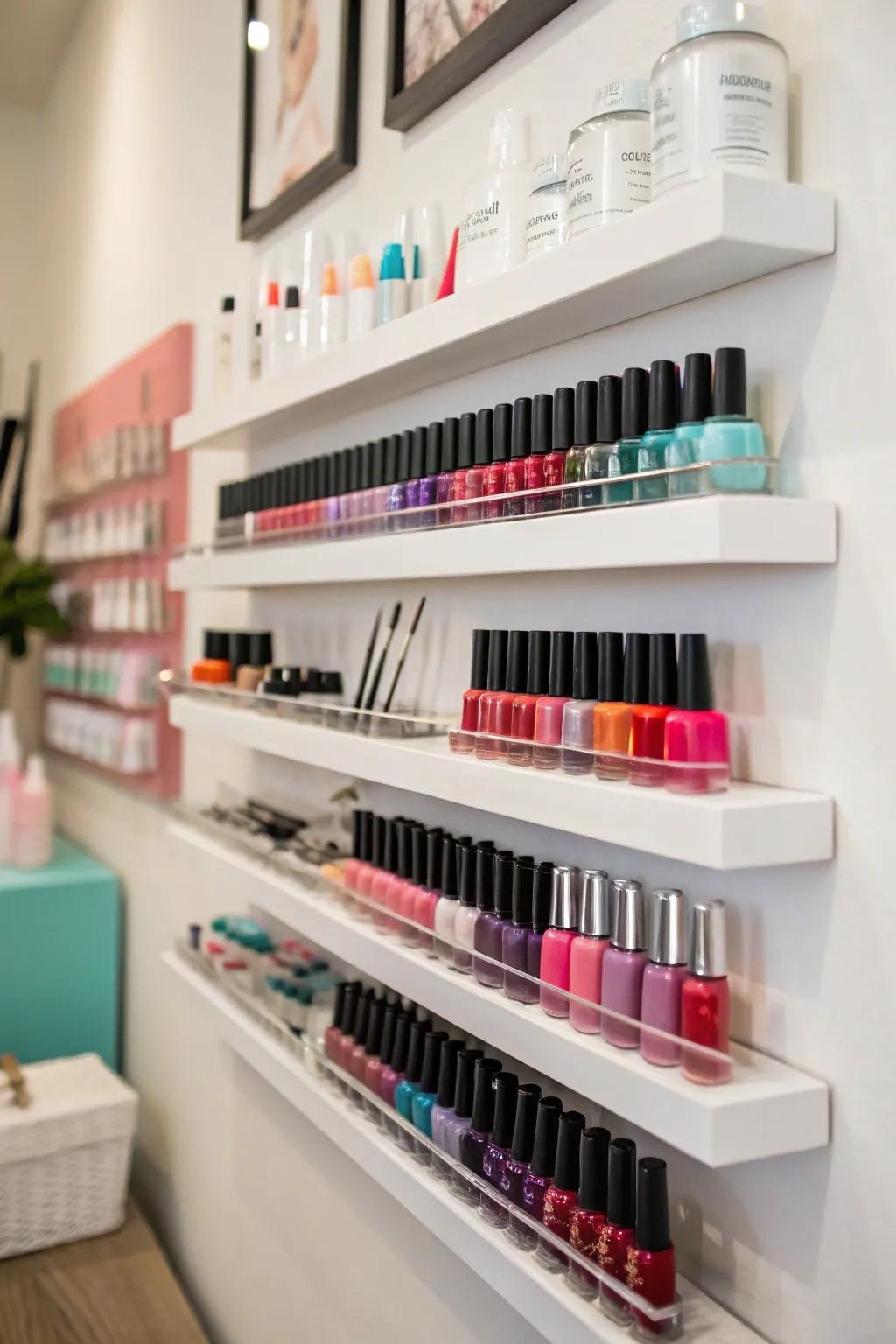 Practical storage that also acts as decoration.