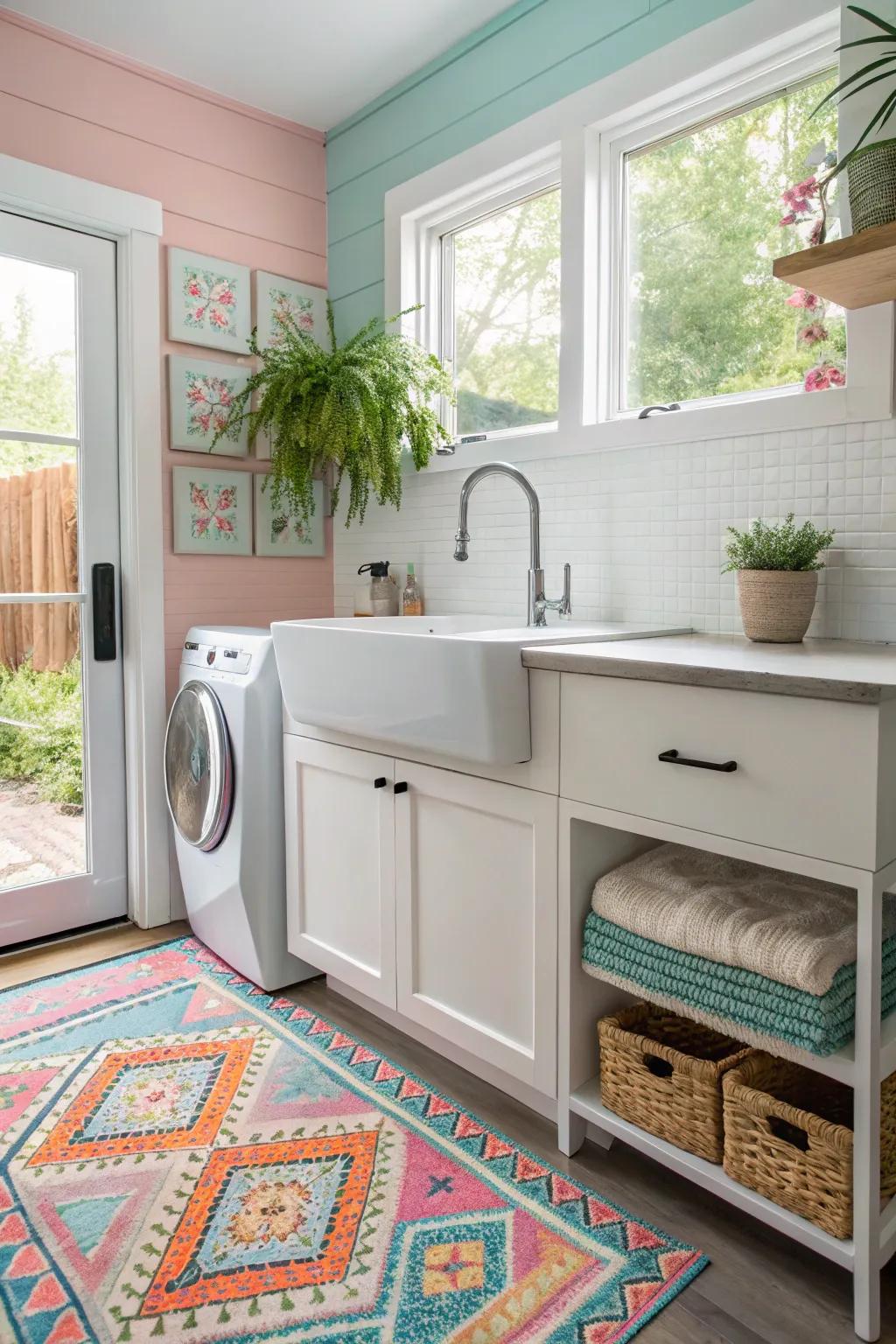Transform your utility sink into a design statement.