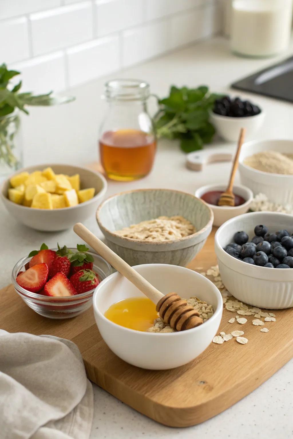 Blend invigorating facial masks with components sourced straight from your pantry.