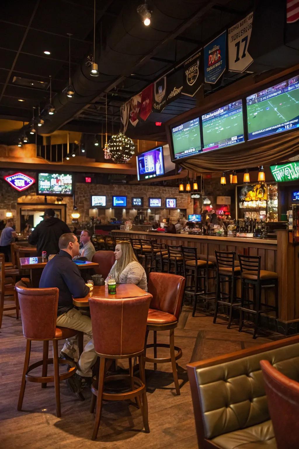 Comfortable seating turns your sports area into a welcoming place for all.