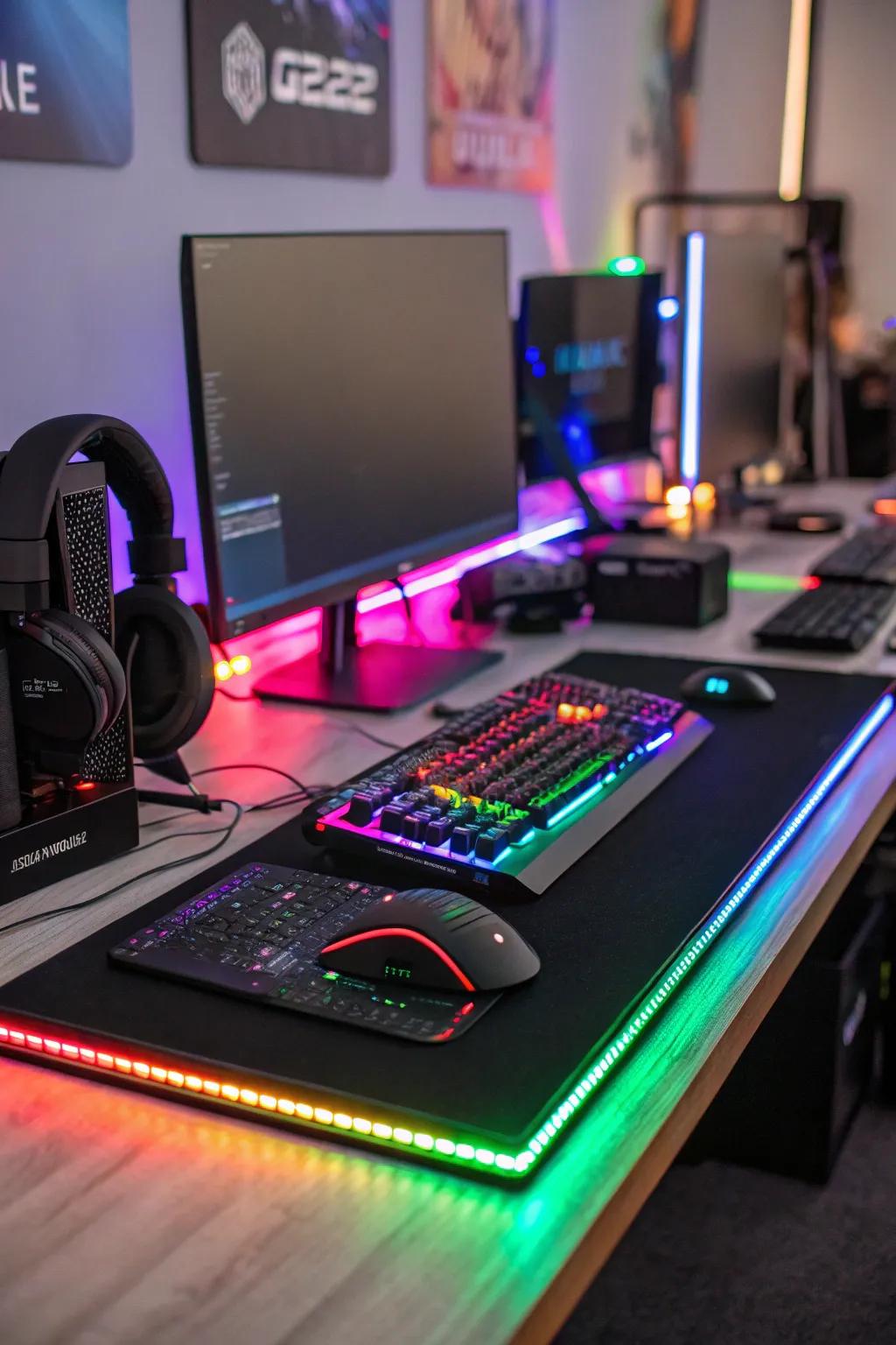 Revitalize your streaming location with dynamic lighting solutions.