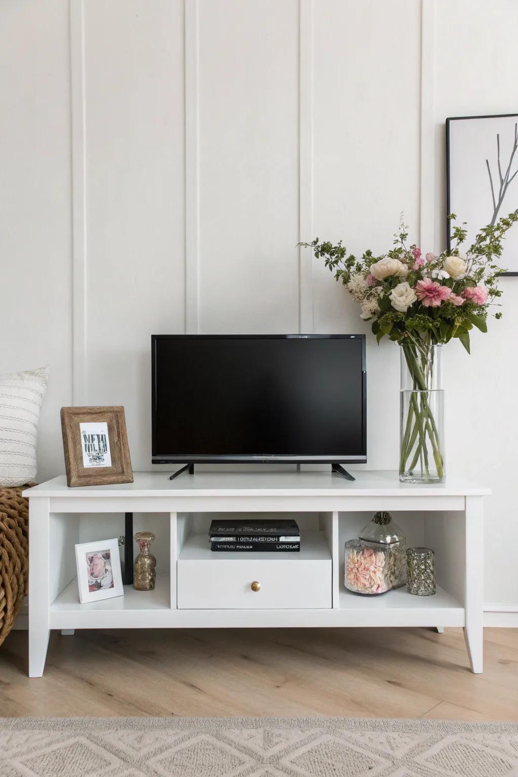 Simplicity at its best: uncluttered surfaces and sleek lines.