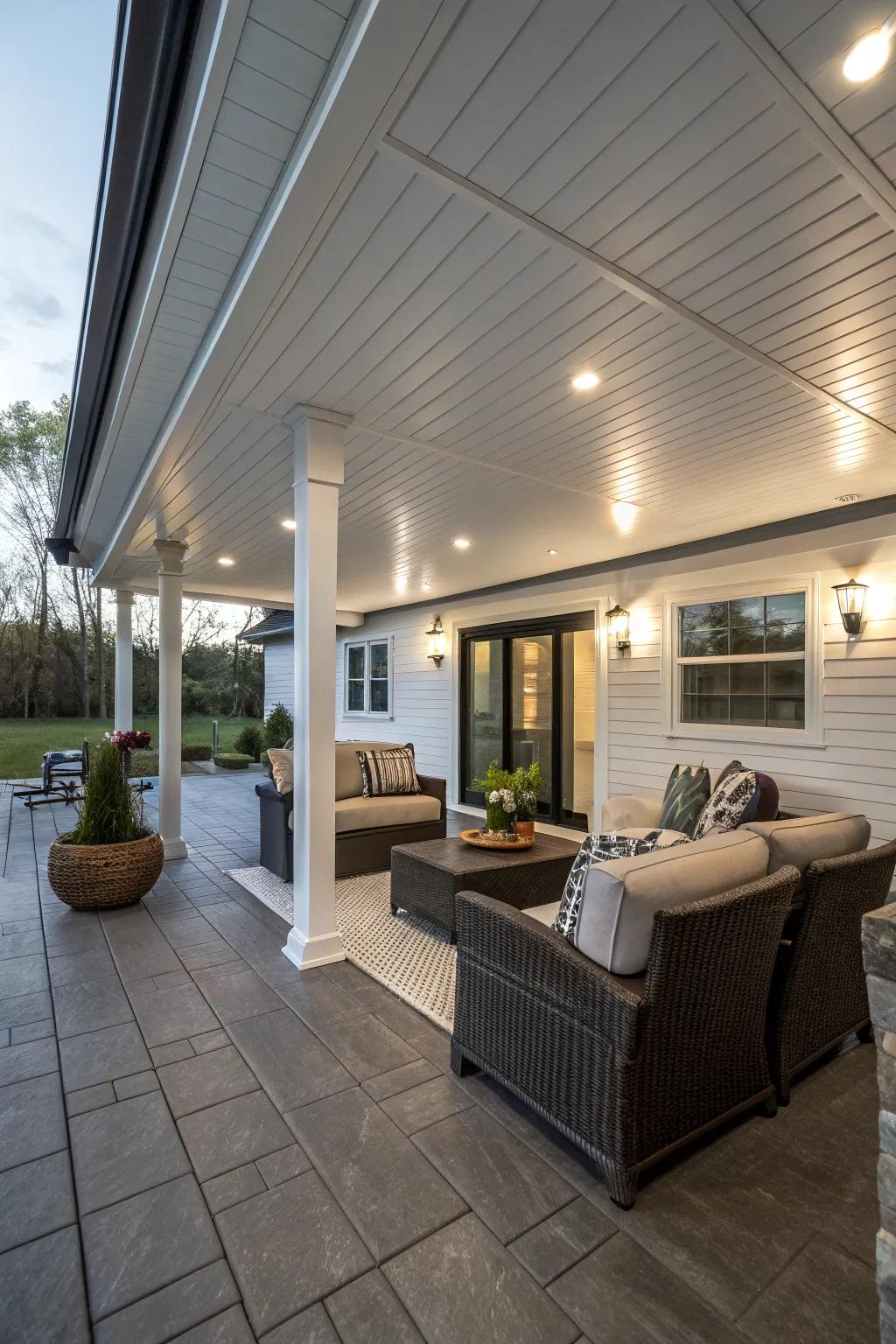 Ensure your under-deck area stays dry and welcoming.
