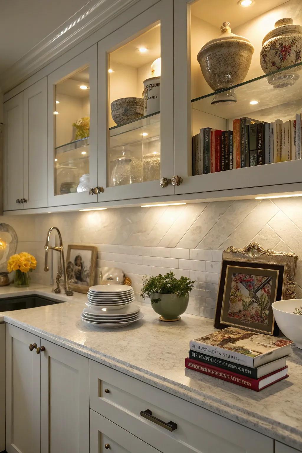 Spot discs generate a sensational spotlight impression on ornamental objects.