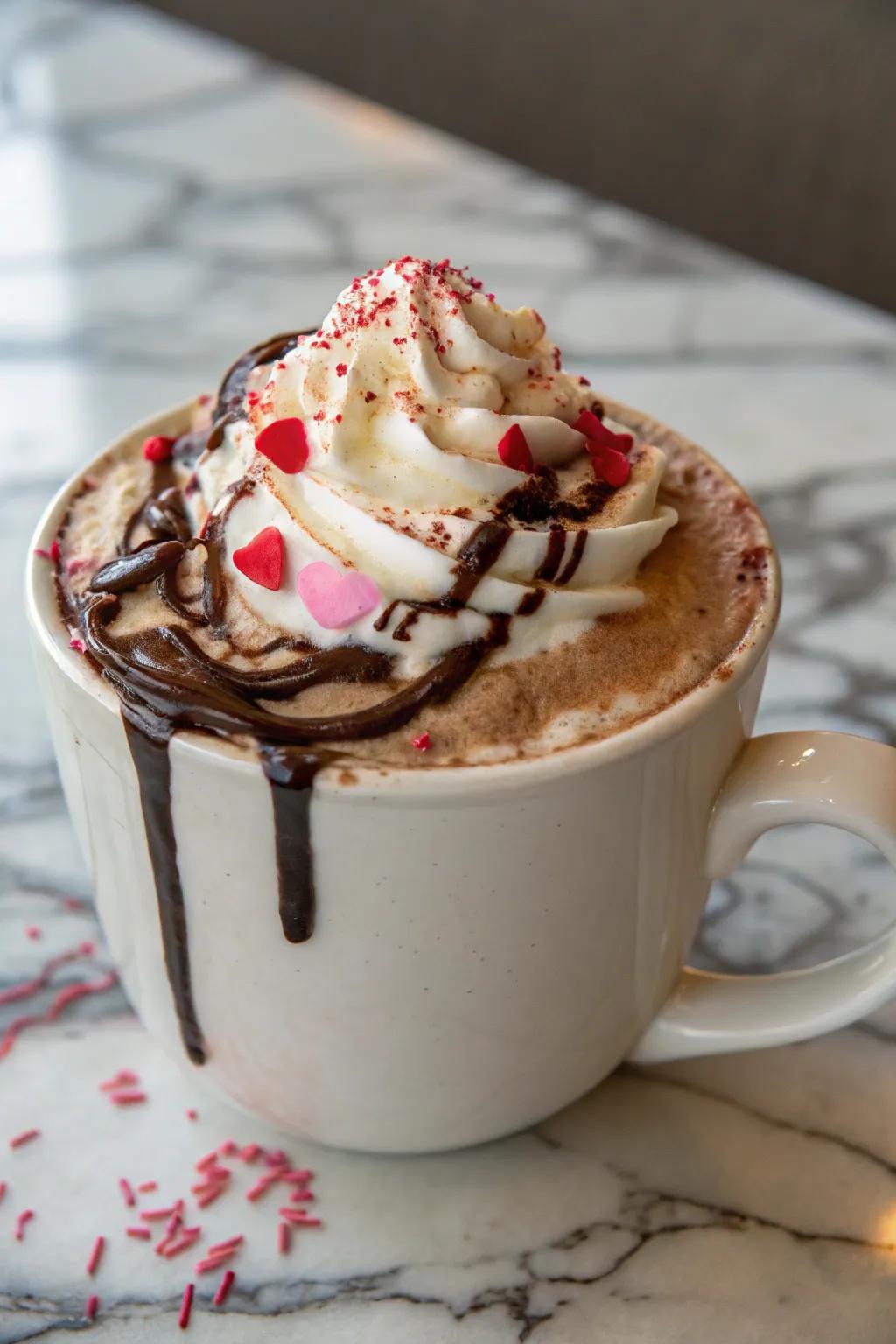 Sweetheart's Cappuccino: a sweet and tender cup
