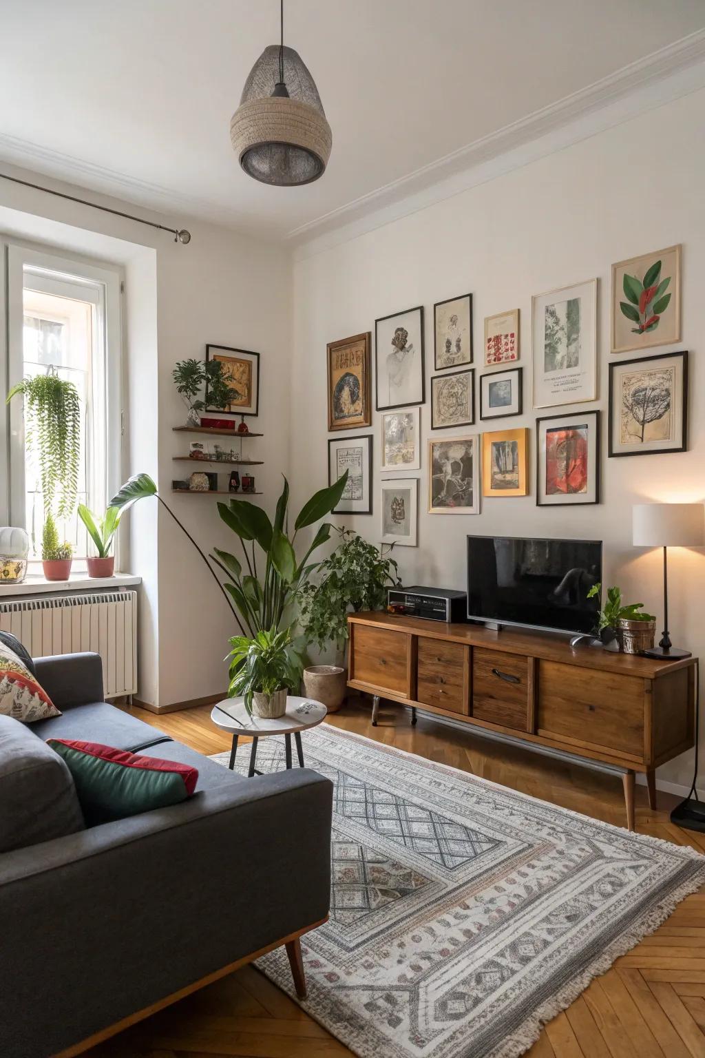 Varied components add character and a personalized touch.