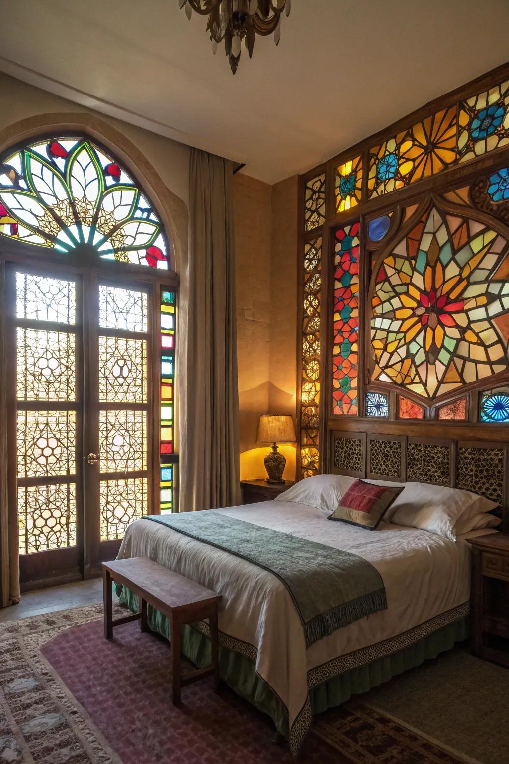 Colored glass appends a singular and artistic knack towards your windows.
