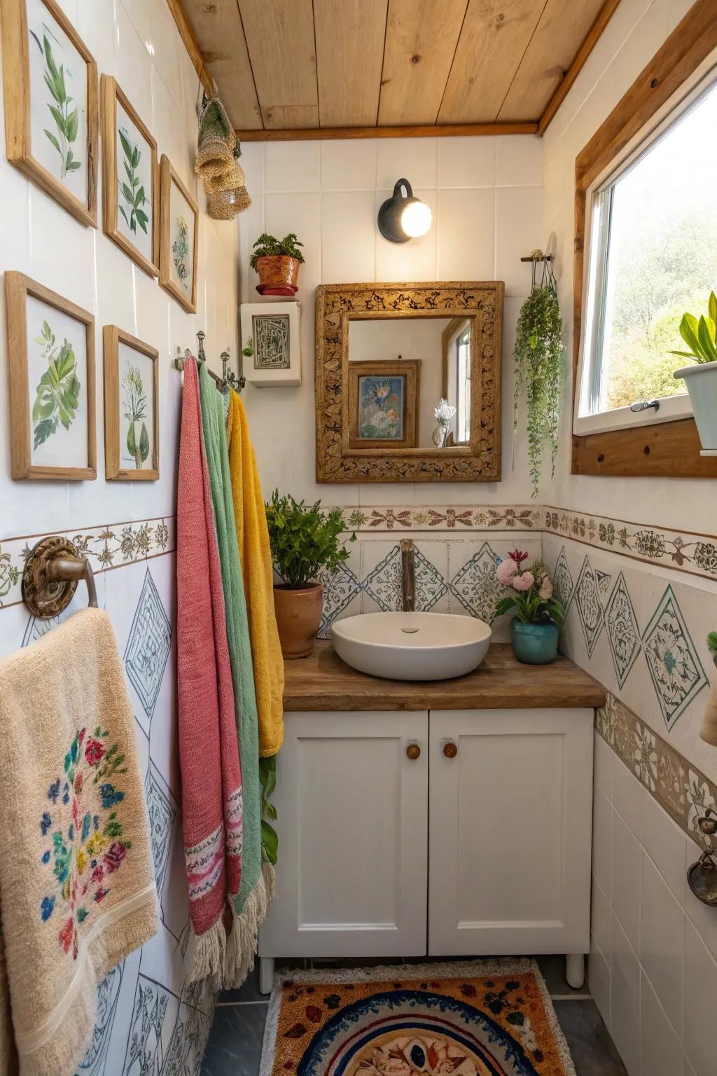 Tailored touches render your bathroom uniquely yours.