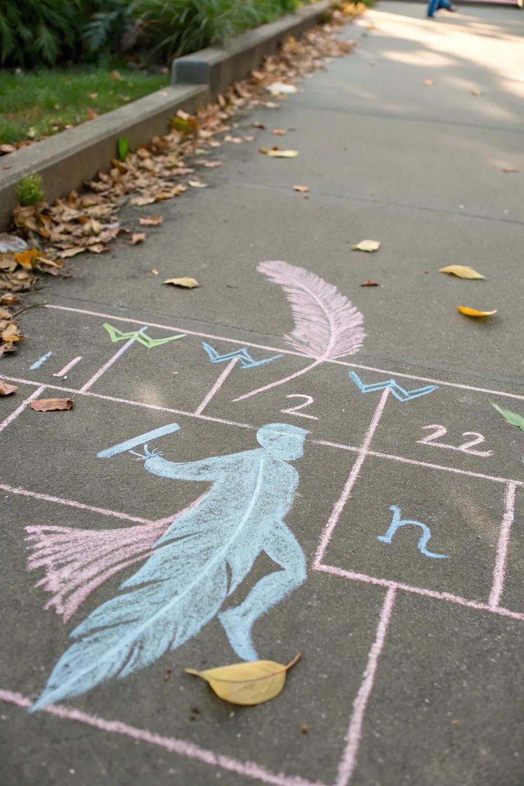 Unleash your inner hero with this minimalist crayon obstacle course!