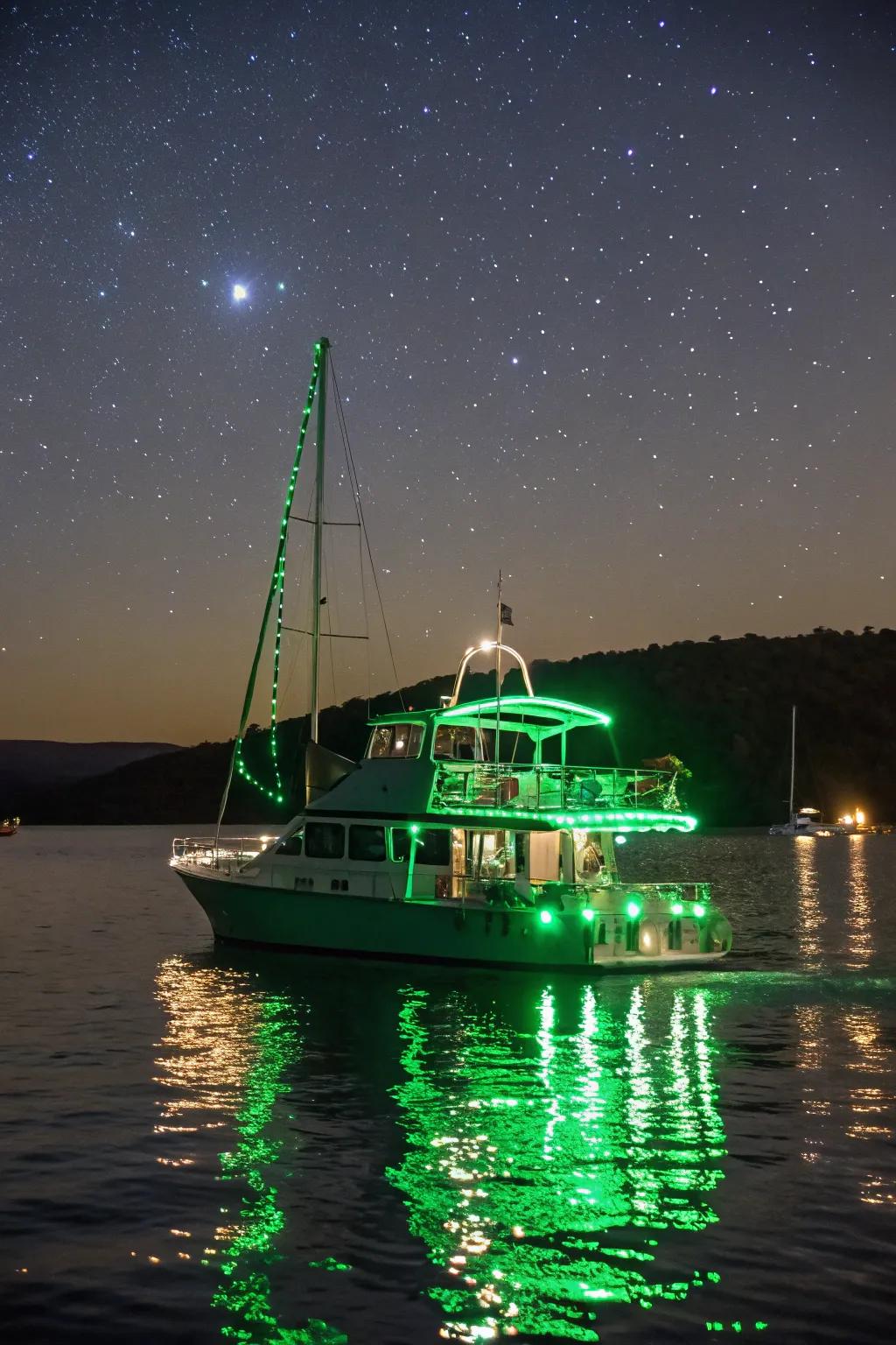 An eco-friendly radiance, celebrating the holidays with sustainability at heart.