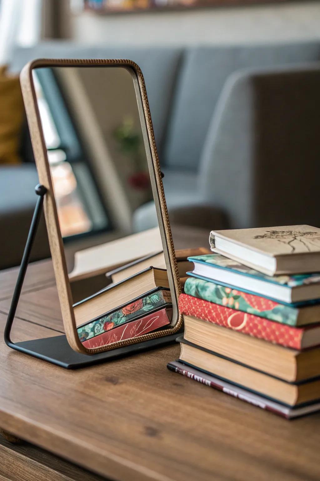 Mirrors enhance illumination and spaciousness, contributing magnitude to your aesthetic.