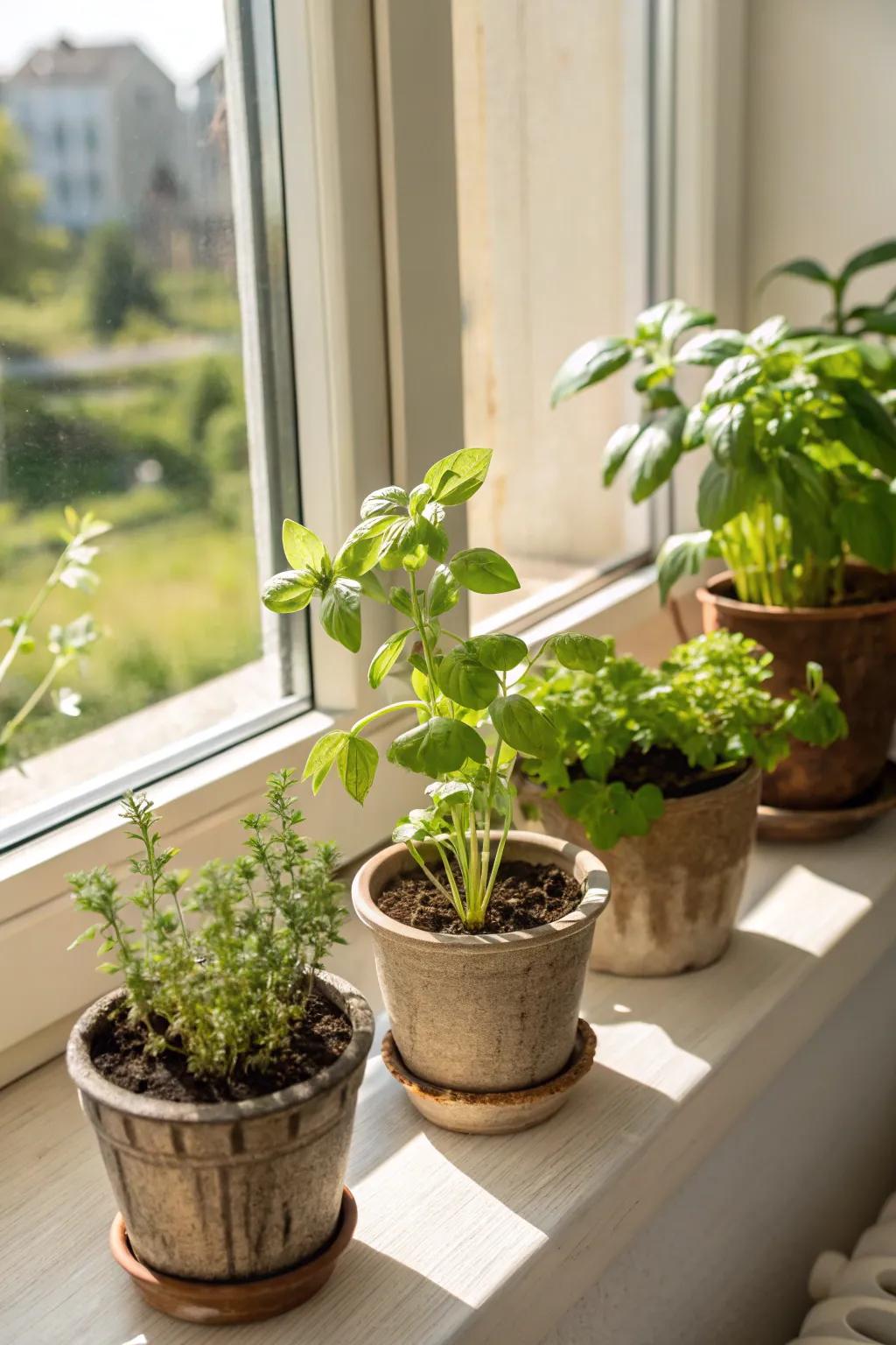 Enhance cocktails with a mini herb garden kit.