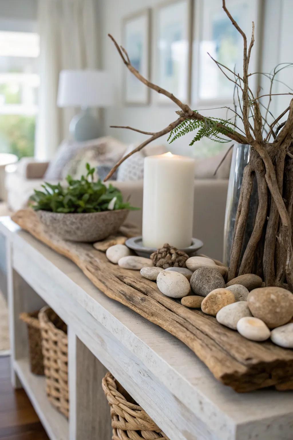 Nature always looks good.